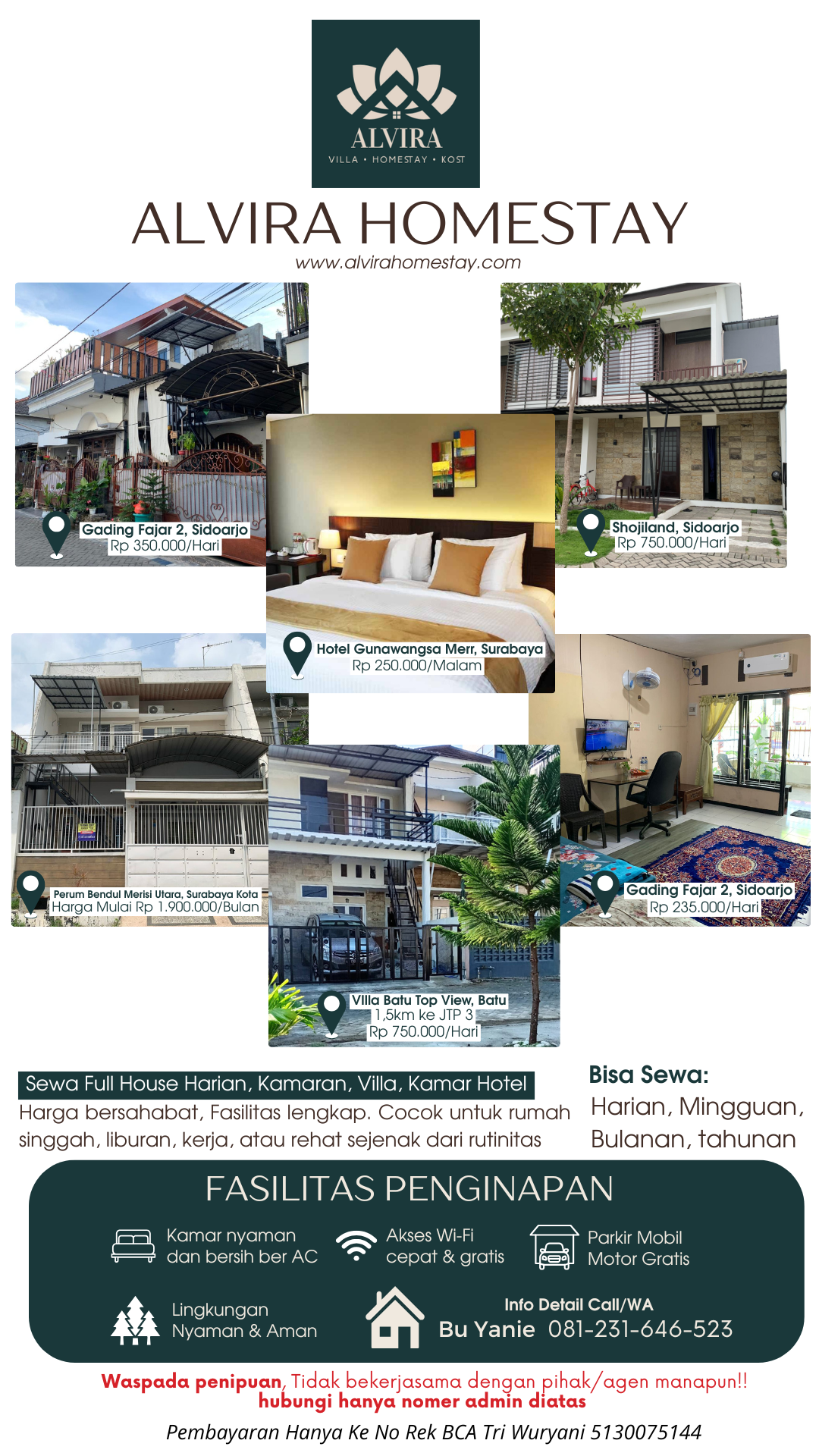 Logo Alvira Homestay